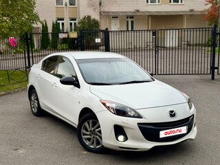 2013 Mazda 3 II (BL) Рестайлинг, белый, 930000 рублей, вид 1