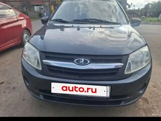 2015 Lada (ВАЗ) Granta I, серый, 380000 рублей, вид 2