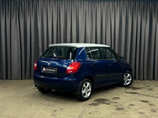 2008 Skoda Fabia II, синий, 634777 рублей, вид 4
