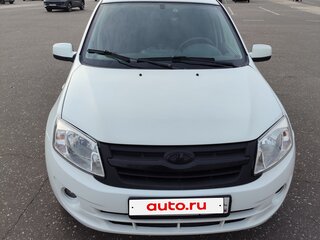 2013 Lada (ВАЗ) Granta I, белый, 550000 рублей, вид 2