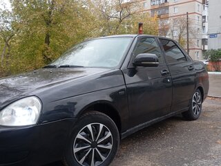 2008 Lada (ВАЗ) Priora I, чёрный, 170000 рублей, вид 2