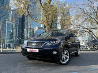 2009 Lexus RX 450h III, голубой, 2000000 рублей, вид 2