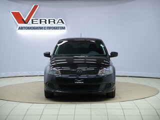 2014 Volkswagen Polo V, чёрный, 790000 рублей, вид 2