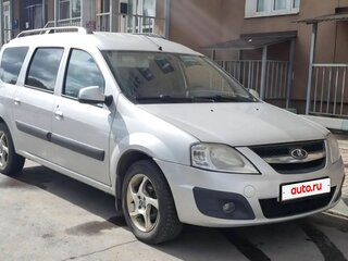 2013 Lada (ВАЗ) Largus I, серебристый, 590000 рублей, вид 3