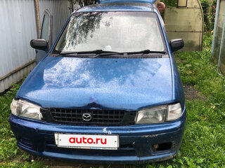 1998 Mazda Demio I (DW), синий, 135000 рублей, вид 1
