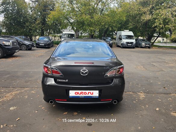 2011 Mazda 6 II (GH) Рестайлинг, серый, 1400000 рублей - вид 6