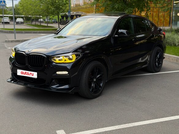 2019 BMW X4 20i II (G02), синий, 4000000 рублей - вид 12