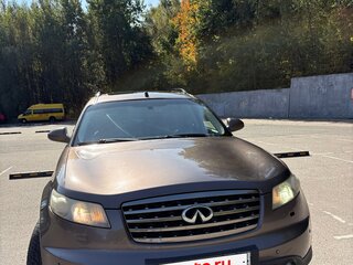 2007 Infiniti FX35 I (S50) Рестайлинг, коричневый, 825000 рублей, вид 4