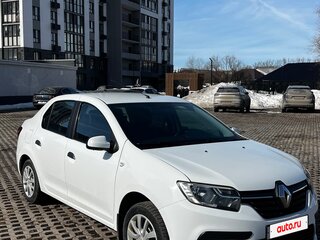 2020 Renault Logan II Рестайлинг, белый, 840000 рублей, вид 2