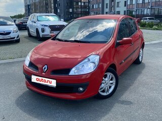 2007 Renault Clio III, красный, 500000 рублей, вид 1