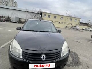 2012 Renault Sandero I, чёрный, 450000 рублей, вид 1
