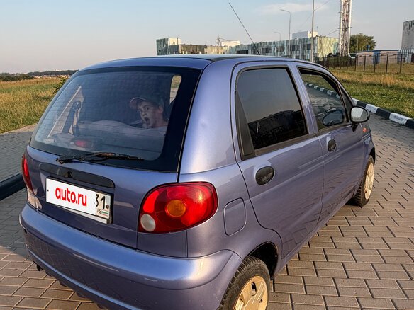 2009 Daewoo Matiz I Рестайлинг, синий, 190000 рублей - вид 9