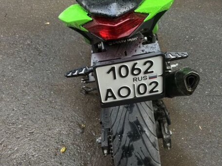 2014 Kawasaki Ninja 300, зелёный, 350000 рублей, вид 5