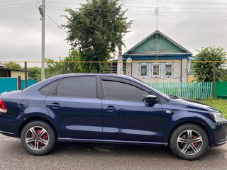 2013 Volkswagen Polo V, синий, 950000 рублей, вид 4