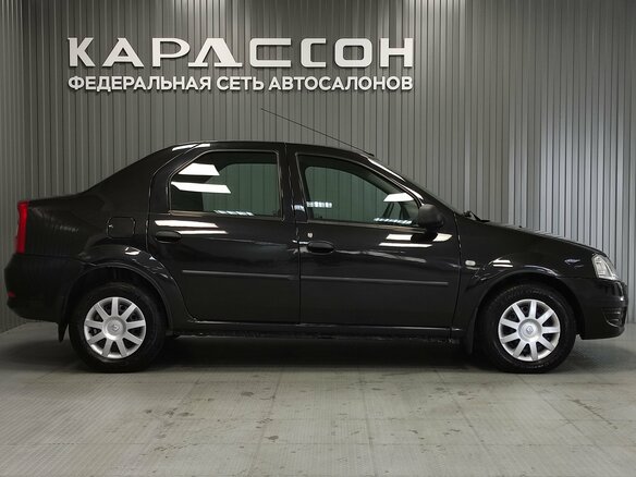 2011 Renault Logan I Рестайлинг, чёрный - вид 5