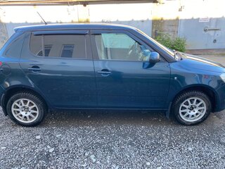 2013 Skoda Fabia II Рестайлинг, синий, 499000 рублей, вид 5