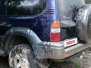 1998 Toyota Land Cruiser Prado 90 Series, синий, 900000 рублей, вид 4