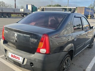 2007 Renault Logan I, серый, 125000 рублей, вид 5