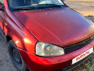 2006 Lada (ВАЗ) Kalina I, красный, 110000 рублей, вид 3