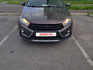 2019 Lada (ВАЗ) Vesta SW Cross I, коричневый, 930000 рублей, вид 1