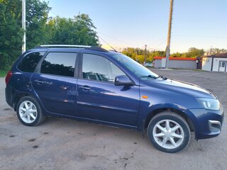 2015 Lada (ВАЗ) Kalina II, синий, 620000 рублей, вид 3