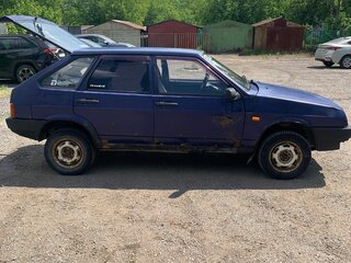 1997 Lada (ВАЗ) 2109, синий, 90000 рублей, вид 4