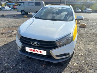 2020 Lada (ВАЗ) Vesta SW I, белый, 700000 рублей, вид 2