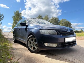 2017 Skoda Rapid I, синий, 1200000 рублей, вид 2
