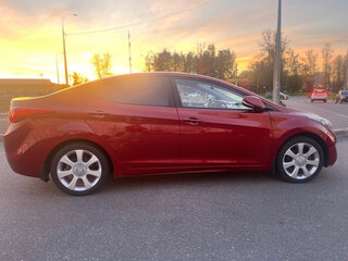 2012 Hyundai Elantra V (MD), красный, 895000 рублей, вид 4