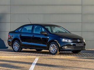 2012 Volkswagen Polo V, чёрный, 795000 рублей, вид 3