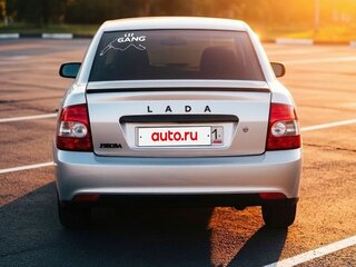 2016 Lada (ВАЗ) Priora I Рестайлинг, серебристый, 400000 рублей, вид 3