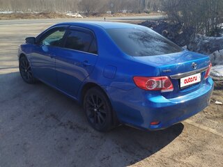 2010 Toyota Corolla X (E140, E150) Рестайлинг, синий, 960000 рублей, вид 2