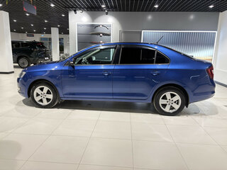 2018 Skoda Rapid I Рестайлинг, синий, 648000 рублей, вид 2