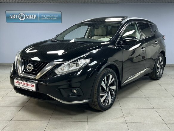 2019 Nissan Murano III (Z52), чёрный