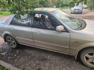 2003 Mazda 323 VI (BJ) Рестайлинг, серебристый, 250000 рублей, вид 1