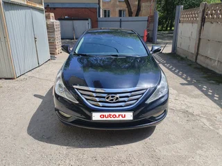 2010 Hyundai Sonata VI (YF), чёрный, 1150000 рублей, вид 1