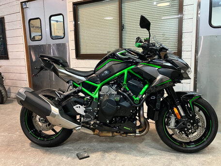 2020 Kawasaki Z H2, зелёный, 1220000 рублей, вид 2