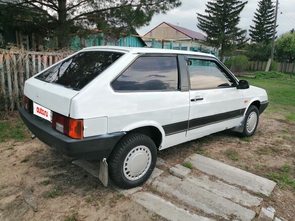 1988 Lada (ВАЗ) 2108, белый, 87000 рублей - вид 4