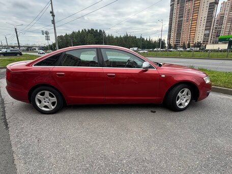 2005 Audi A6 III (C6), красный, 995000 рублей, вид 3