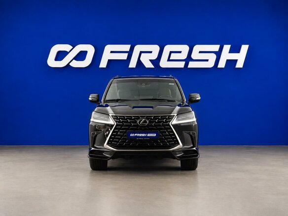 2021 Lexus LX 570 III Рестайлинг 2, чёрный, 10799888 рублей - вид 2