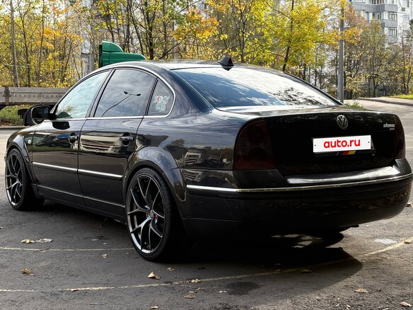 2003 Volkswagen Passat B5 Рестайлинг, чёрный, 850000 рублей - вид 2