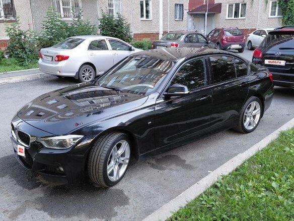 2018 BMW 3 серии 320i xDrive VI (F3x) Рестайлинг, чёрный, 2300000 рублей