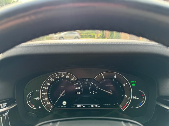 2019 BMW 5 серии 520d xDrive VII (G30/G31/G38), серый - вид 38