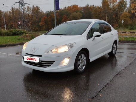 2012 Peugeot 408 I, белый, 585000 рублей, вид 1