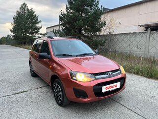 2013 Lada (ВАЗ) Kalina II, оранжевый, 395000 рублей, вид 3