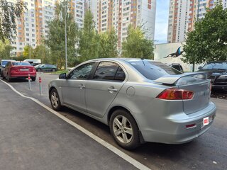 2008 Mitsubishi Lancer X, серебристый, 630000 рублей, вид 3