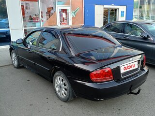 2006 Hyundai Sonata ТагАЗ IV (EF) Рестайлинг, чёрный, 650000 рублей, вид 5