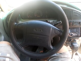 2006 Kia Spectra I Рестайлинг 2, красный, 130000 рублей, вид 5