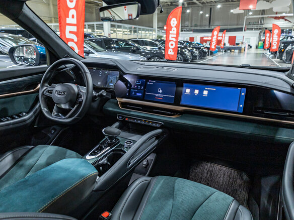 2023 Geely Monjaro I, синий, 3100000 рублей - вид 29