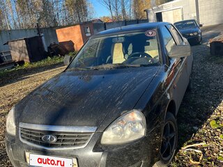 2013 Lada (ВАЗ) Priora I Рестайлинг, чёрный, 570000 рублей, вид 1